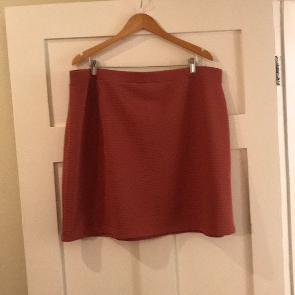ASOS Curve Rust/Orange colored skirt US 20 NWT